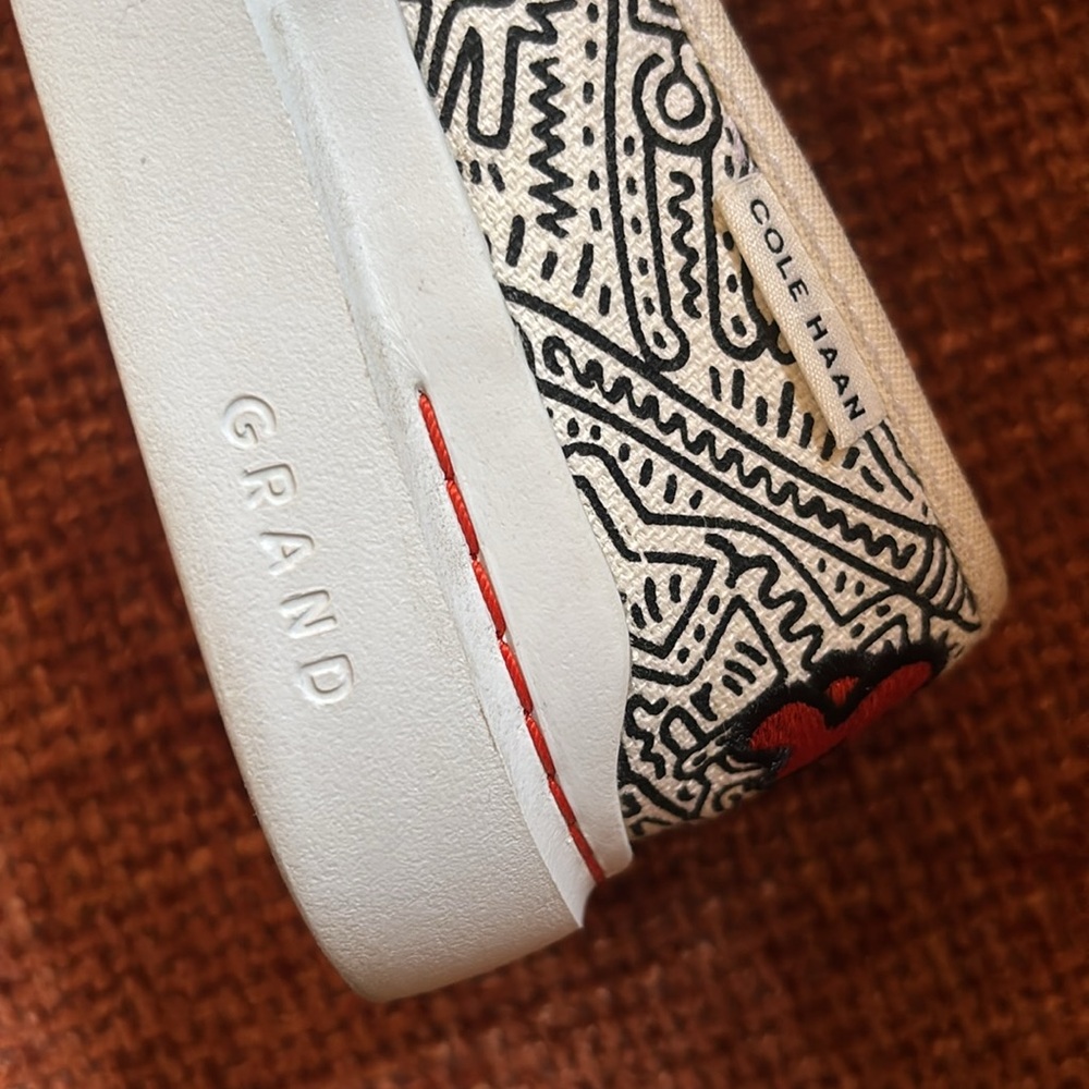 Cole Haan X Keith Haring Snake Grandpro Rally Sneakers Size 7 - Picture 4 of 10
